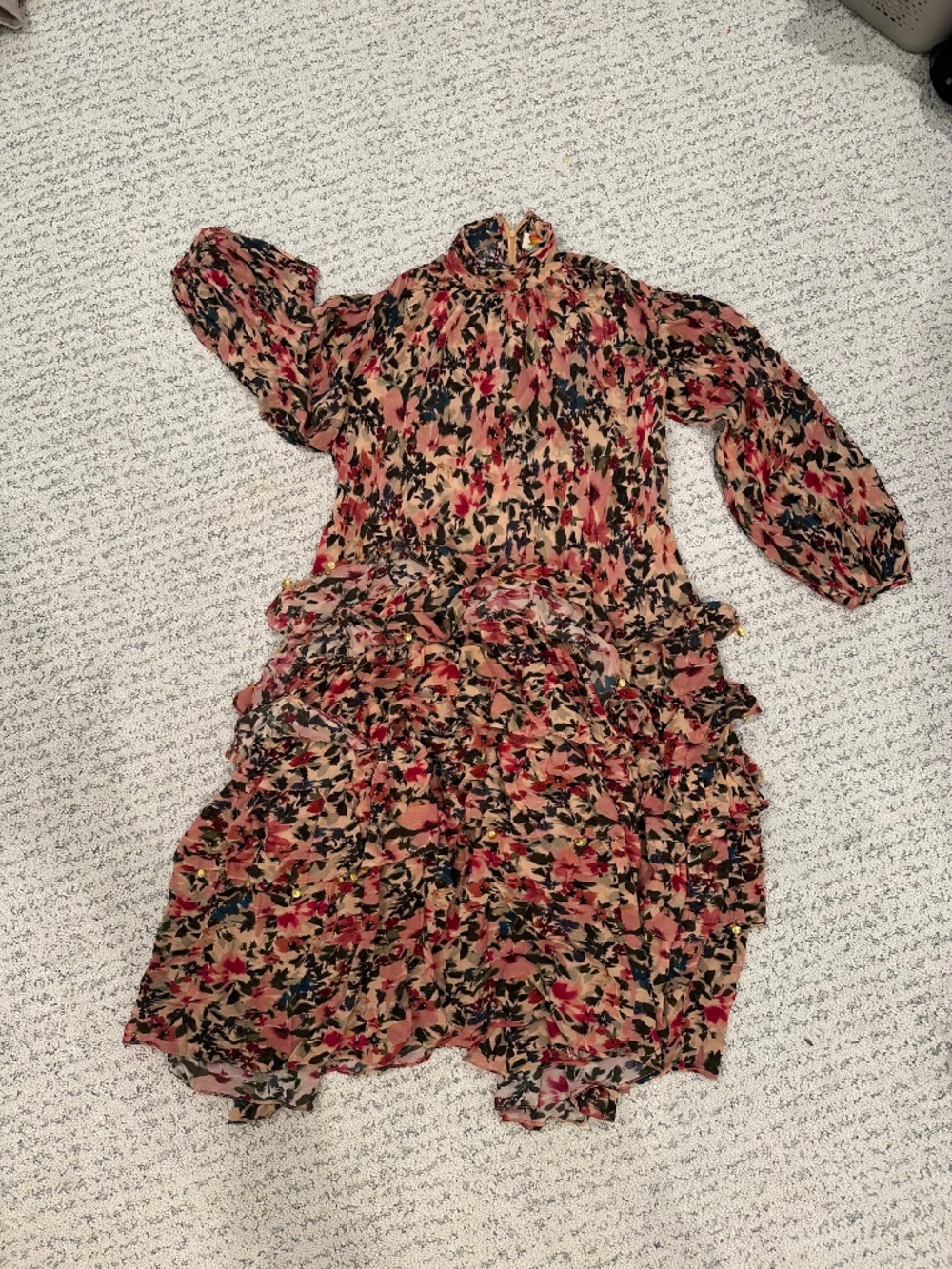 Farm Rio Blurry Floral Dress - New with tags - Picture 2 of 2